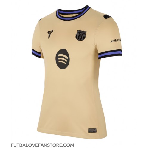 Barcelona Jules Kounde #23 Vonkajší Ženy futbalový dres 2025-26 Krátky Rukáv Barcelona Jules Kounde #23 Vonkajší Ženy futbalový dres 2025-26 Krátky Rukáv